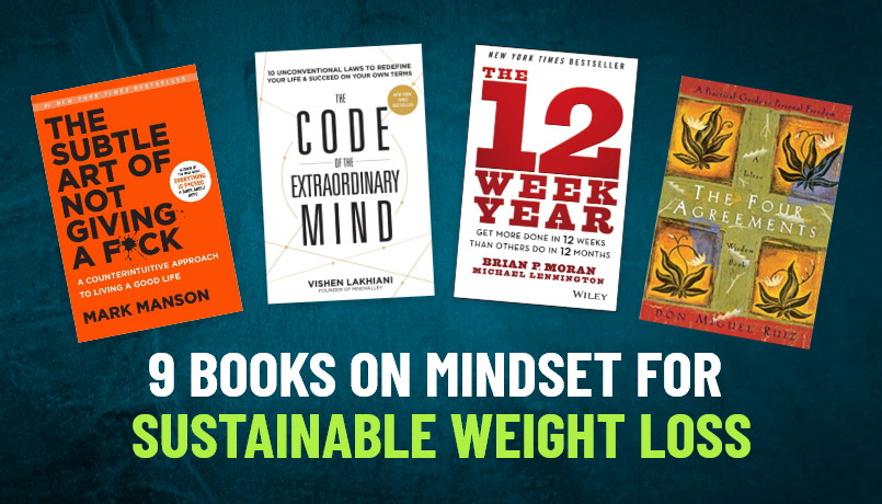 9 books on mindset for sustainable weight loss