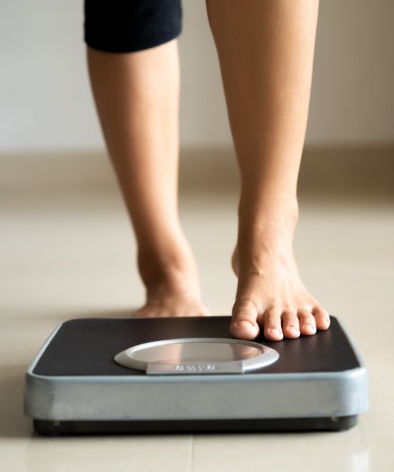 female-leg-stepping-weight